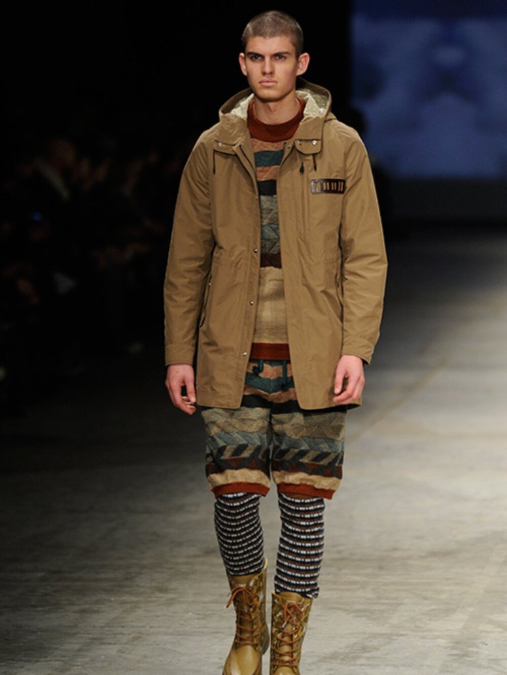 White Mountaineering 2013AW Runway M51 Fishtail Parka